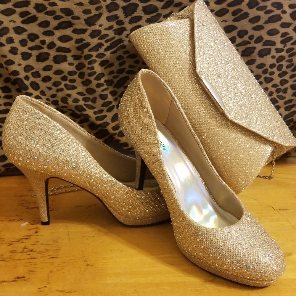 High heel shoes